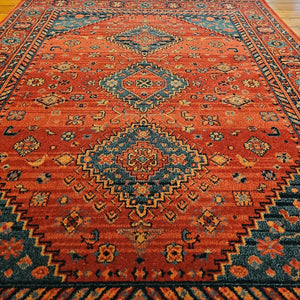 100% wool Rug Kasghai 4345 300 size 120 x 170 cm Belgium