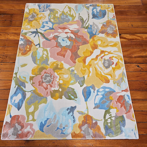Easy clean rug Bloom 466118 AK990 size 120 x170 cm Belgium
