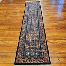 Load image into Gallery viewer, 100% wool rug Kashqai 4301 500 size 67 x 275 cm Belgium