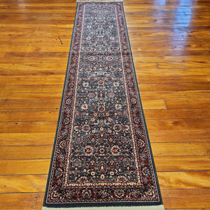 100% wool rug Kashqai 4362 400 cm  size 67 x 275 cm Belgium