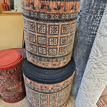 Load image into Gallery viewer, 100% wool runner Kashqai 4301 500  67  cm width on a 30 meter roll @ $ 295.00 a lineal meter