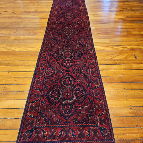 Hand knotted wool rug 56282 since 562 x 82 cm Afghanistan