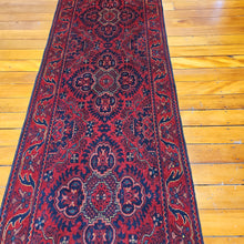 Load image into Gallery viewer, Hand knotted wool rug 56282 since 562 x 82 cm Afghanistan