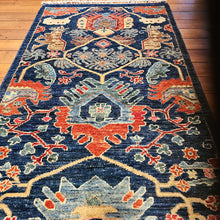 Load image into Gallery viewer, Hand knotted wool rug 30382 size 303 x 82 cm Afghanistan