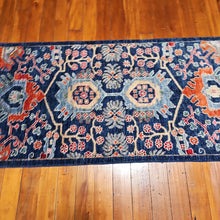 Load image into Gallery viewer, Hand knotted wool rug 30382 size 303 x 82 cm Afghanistan