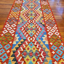 Load image into Gallery viewer, Hand knotted wool rug 24285 size 242 x 85 cm Afghanistan