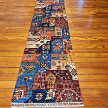 Load image into Gallery viewer, Wool handmade patchwork hall runner