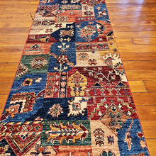 Load image into Gallery viewer, Wool handmade patchwork hall runner