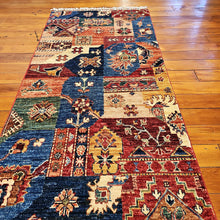 Load image into Gallery viewer, Wool handmade patchwork hall runner