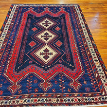 Load image into Gallery viewer, Hand knotted wool rug 227168 size 227 x 168 cm