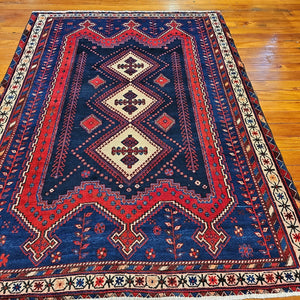 Hand knotted wool rug 227168 size 227 x 168 cm
