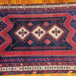 Hand knotted wool rug 227168 size 227 x 168 cm