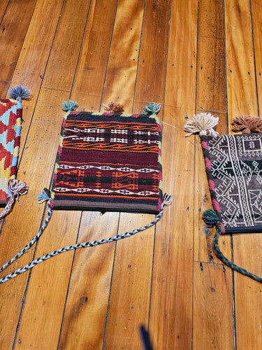 Hand knotted wool Hand bag no: 3130 size 31 x 30 cm Afghanistan
