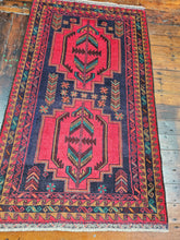 Load image into Gallery viewer, Hand knotted wool rug 14183 size 141 x 83 cm
