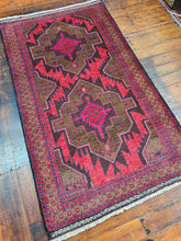 Load image into Gallery viewer, Hand knotted wool rug 14787 size 147 x 87 cm
