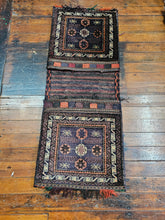 Load image into Gallery viewer, Hand knotted wool saddle bag no: 1525 size 137 x 51 cm approx