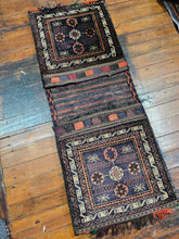 Load image into Gallery viewer, Hand knotted wool saddle bag no: 1525 size 137 x 51 cm approx