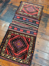 Load image into Gallery viewer, Hand knotted wool saddle bag no:  2899 size 114 x 50 cm