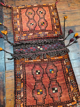 Load image into Gallery viewer, Hand knotted wool  saddle bag no: 1168 size 132 x 62 cm approx