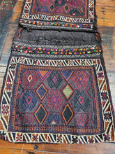 Load image into Gallery viewer, Hand knotted wool saddle bag no : 1285 size 155 x 71 cm approx
