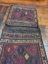 Load image into Gallery viewer, Hand knotted wool saddle bag no : 1285 size 155 x 71 cm approx