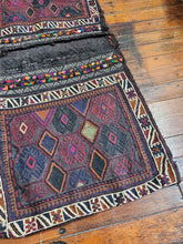 Load image into Gallery viewer, Hand knotted wool saddle bag no : 1285 size 155 x 71 cm approx