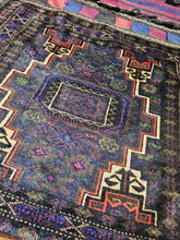 Load image into Gallery viewer, Hand knotted wool saddle bag no: 1260 size 176 x 75 cm
