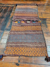 Load image into Gallery viewer, Hand knotted wool saddle bag no: 317 size 154 x 68 cm approx