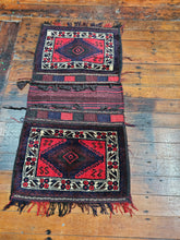 Load image into Gallery viewer, Hand knotted wool saddle bag no: 3705 size 116 x 57 cm approx