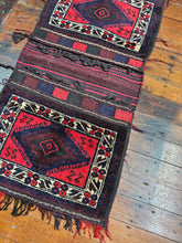 Load image into Gallery viewer, Hand knotted wool saddle bag no: 3705 size 116 x 57 cm approx
