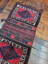 Load image into Gallery viewer, Hand knotted wool saddle bag no: 3705 size 116 x 57 cm approx