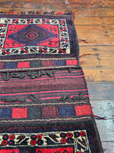 Load image into Gallery viewer, Hand knotted wool saddle bag no: 3705 size 116 x 57 cm approx