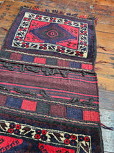 Load image into Gallery viewer, Hand knotted wool saddle bag no: 3705 size 116 x 57 cm approx