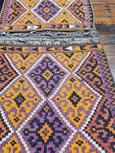 Load image into Gallery viewer, Hand knotted wool saddle bag no : 3702 size 144 x 71 cm approx