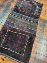 Load image into Gallery viewer, Hand knotted wool saddle bag no: 3704 size 144 x 65 cm apperox