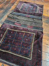 Load image into Gallery viewer, Hand knotted wool saddle bag no: 3704 size 144 x 65 cm apperox