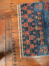 Load image into Gallery viewer, Hand knotted wool rug 20877 size 208 x 77 cm
