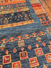 Load image into Gallery viewer, Hand knotted wool rug 20877A size 208 x 77 cm