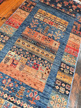 Load image into Gallery viewer, Hand knotted wool rug 20877A size 208 x 77 cm