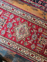 Load image into Gallery viewer, Hand knotted wool rug 27179 size 271 x 79 cm
