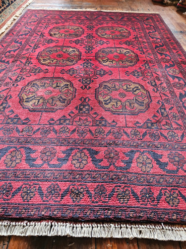 Hand knotted wool rug 146104 size 146 x 104 cm