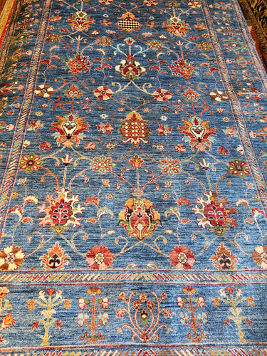 Hand knotted wool rug 249171 size 249 x 171 cm