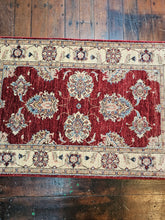 Load image into Gallery viewer, Hand knotted wool rug 12379 size 123 x 79 cm