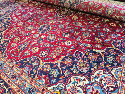 Hand knotted wool rug 386301 size 386 x 301 cm
