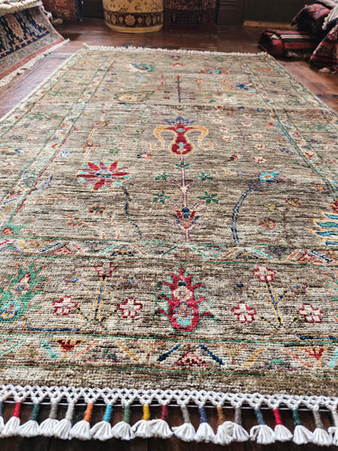 Hand knotted wool rug 16499 size 164 x 99 cm