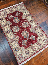 Load image into Gallery viewer, Hand knotted wool rug 12379 size 123 x 79 cm