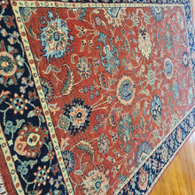 Load image into Gallery viewer, Hanmd knotted wool Rug 124185 size 185 x 124 cm India