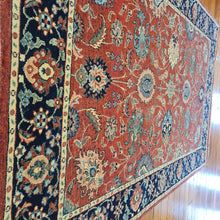 Load image into Gallery viewer, Hanmd knotted wool Rug 124185 size 185 x 124 cm India