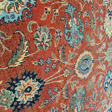 Load image into Gallery viewer, Hanmd knotted wool Rug 124185 size 185 x 124 cm India