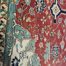 Load image into Gallery viewer, Hand knotted wool Rug 127185 size 185 x 127 cm India